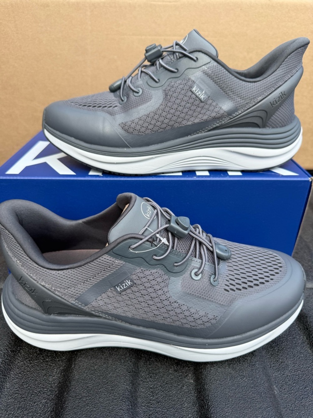 Kizik London men’s Gray Walking Shoes